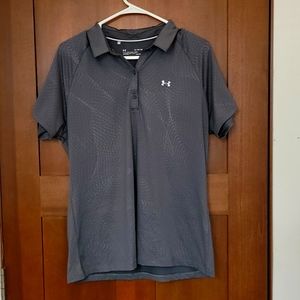 Under Armour Grey XL Women's Polo
